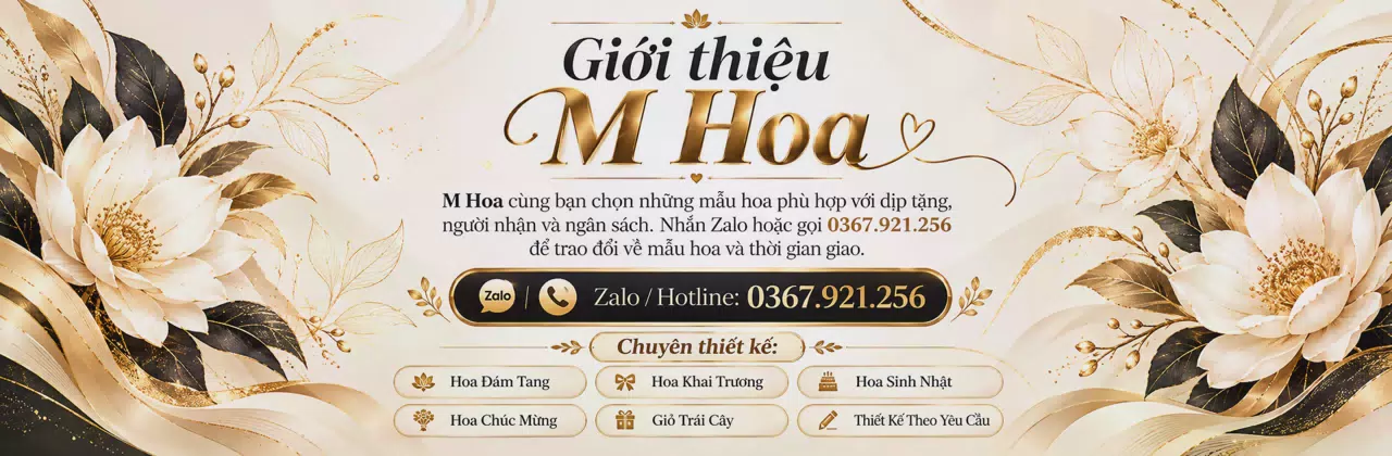 Ảnh bìa Shop hoa tươi Xã An Quang Hải Phòng - Gói ghém những lời muốn gửi